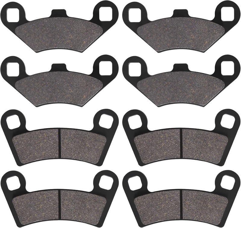 SOLLON Front and Rear Brake Pads for Polaris RZR 800 2008-2014 RZR S 800 RZR 800S 2009-2014 RZR 570 2012-2015 - Image 1